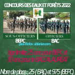 Concours des eaux et forêts lancé