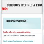 ENA2024 2nd tour : les résultats seront disponibles dans quelques instants