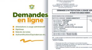 Lire la suite à propos de l’article Comment retirer son diplôme du CEPE, du BEPC, du baccalauréat et ou du BTS s’il est perdu ?