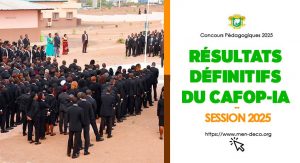 Lire la suite à propos de l’article Résultats définitifs concours CAFOP IA 2025 disponibles