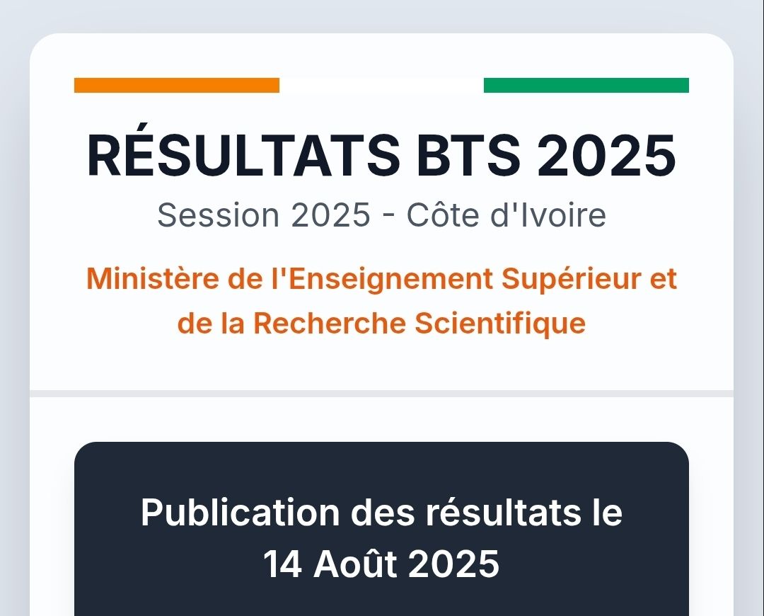 You are currently viewing Résultats BTS 2025 14 août 2025