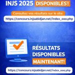 RÉSULTATS DE INJS DISPONIBLES