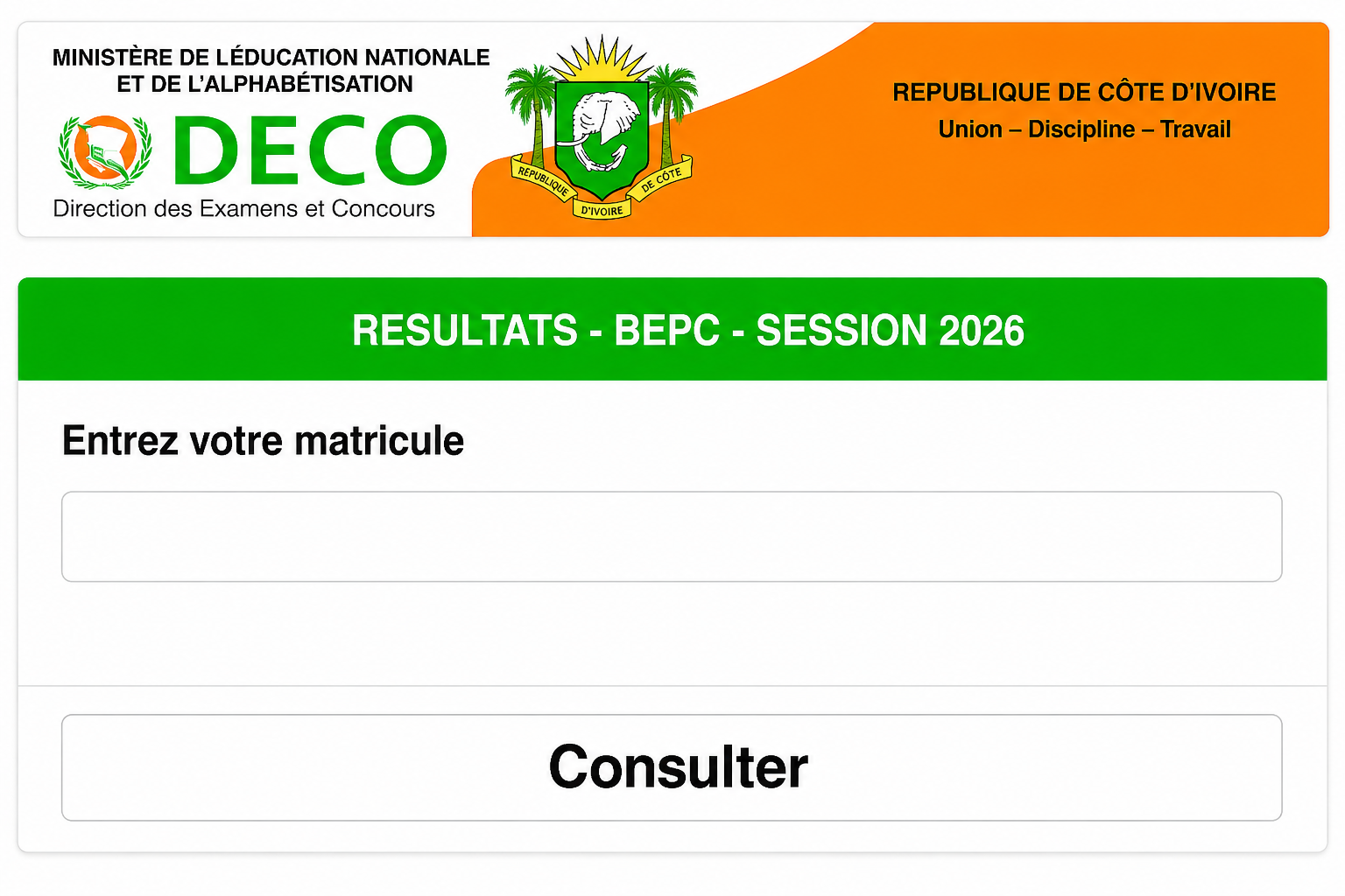 You are currently viewing Consultation des résultats BEPC 2026 en ligne ici