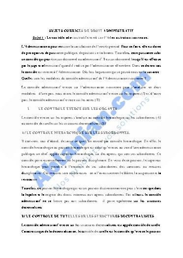 Première page : Exercice 2nd tour ENA 2022 CM, CMS et CS