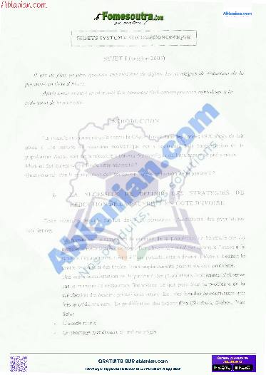 Première page : Cours et anciens sujets ENS éducateur